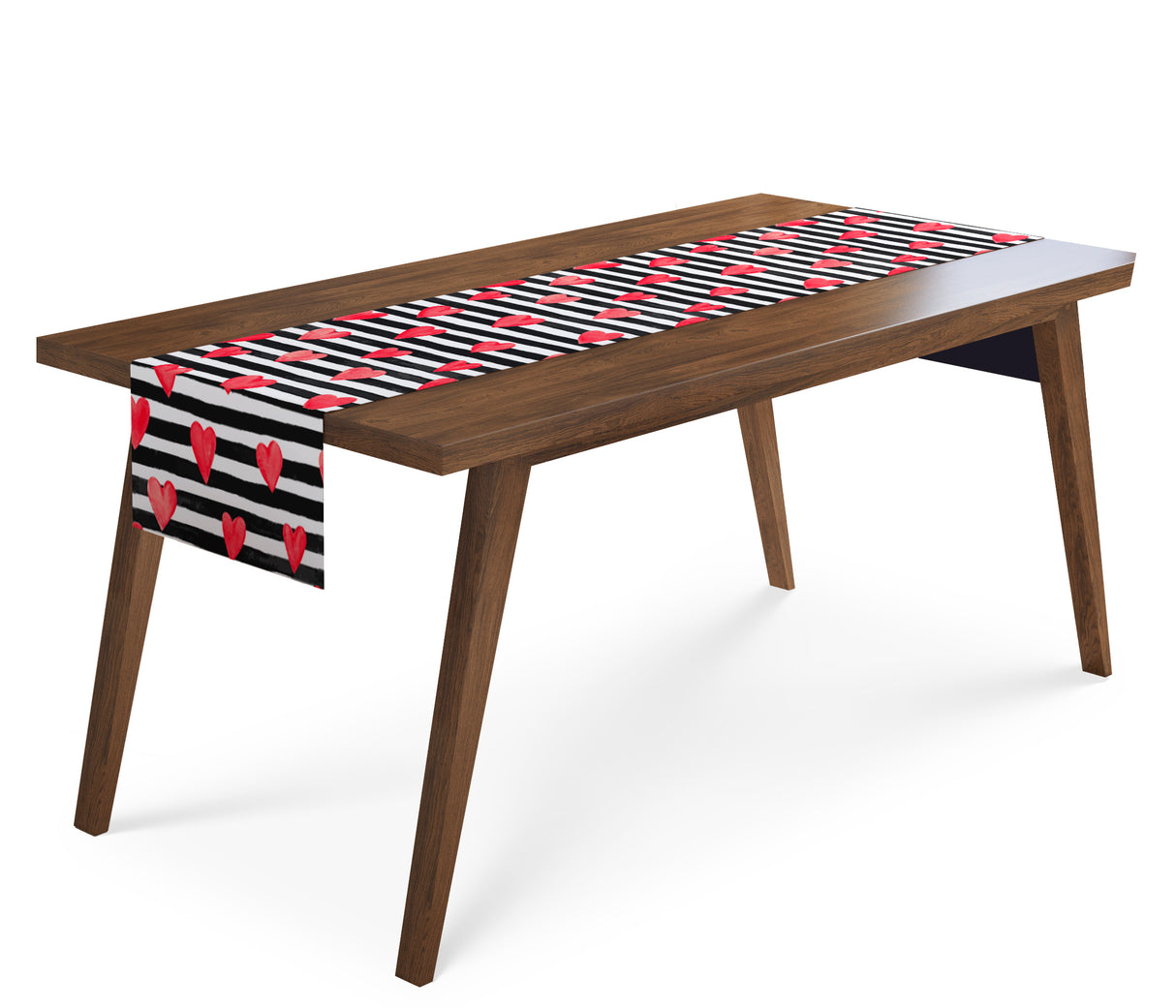 Tappeto Runner da Tavola Cuori dell'Acquerello acquistare Tappeto Runner da Tavola Cuori dell'Acquerello — Foto