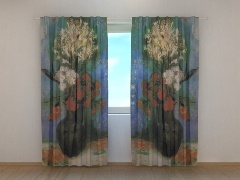 Tenda Stampata Vaso con Garofani e Altri Fiori Vincent Van Gogh acquistare Tenda Stampata Vaso con Garofani e Altri Fiori Vincent Van Gogh — Foto