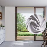 Tenda a Pannello Colore Grigio Chiaro Screen — Foto