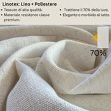 Tenda a Pannello in Linotex per Porta Finestra, Tende a Pannello Scorrevole moderne ideali per ampie vetrate, Alta Qualità — Foto