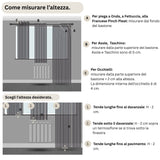Tenda Velata Bianca Premium, Tenda in Voile Bianco Trasparente, Tenda a Pieghe Fisse, Tenda Velata Bianca a Onda Perfetta - Su Misura — Foto
