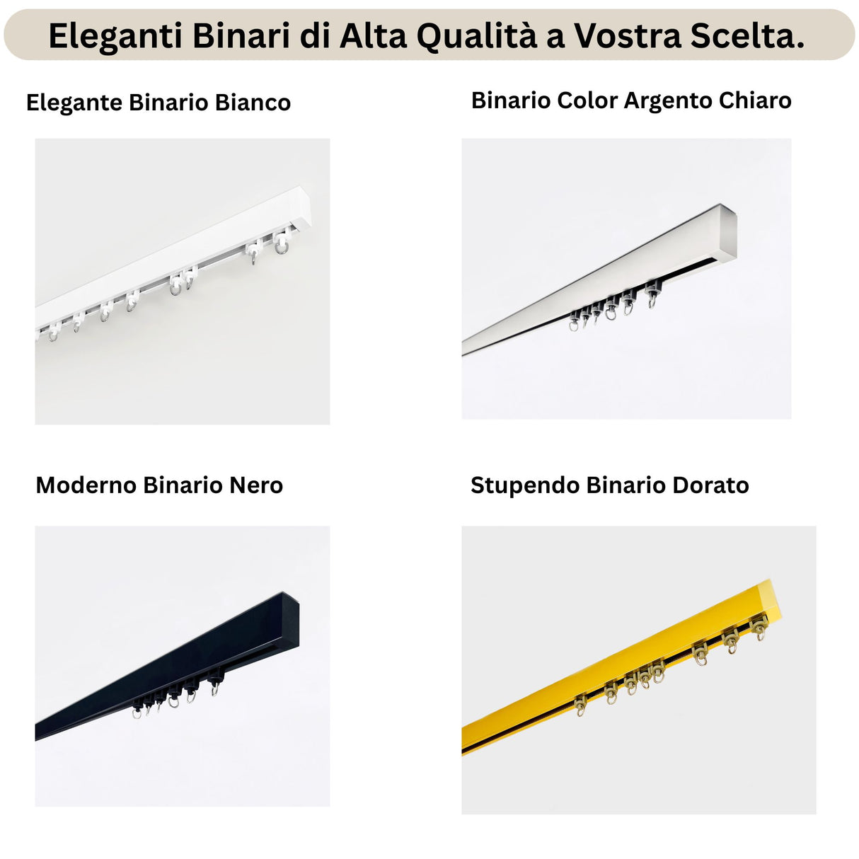 Tende Angolari su Misura: Sistema Completo con Binario per Finestre Spioventi, Sagomate e Soffitti Alti — Foto