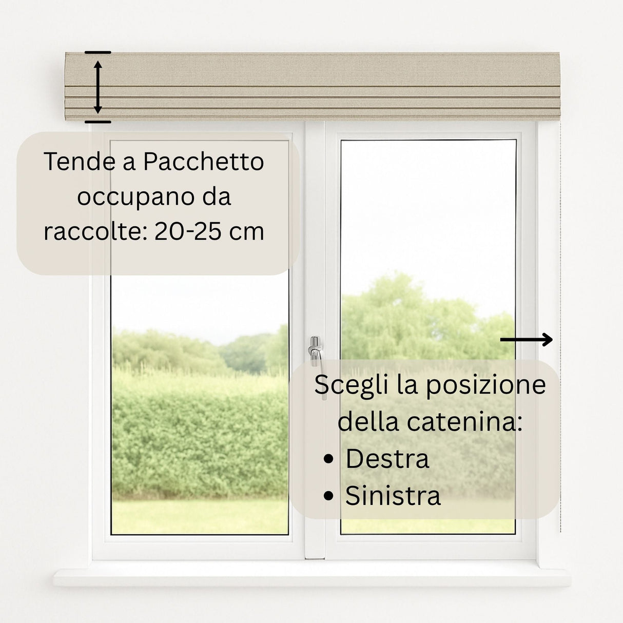 Tende a Pacchetto Foglie 2