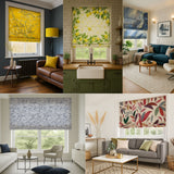 Roman Blind Pink Magnolias - Wellmira — Foto