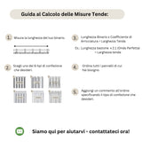 Tenda Velata Bianca Premium, Tenda in Voile Bianco Trasparente, Tenda a Pieghe Fisse, Tenda Velata Bianca a Onda Perfetta - Su Misura — Foto