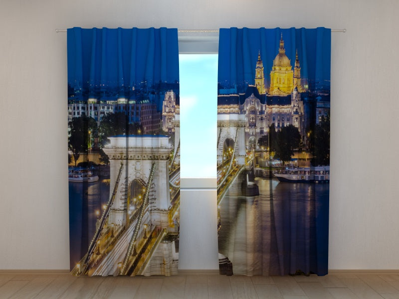 Foto Tende Ponte delle Catene a Budapest — Foto