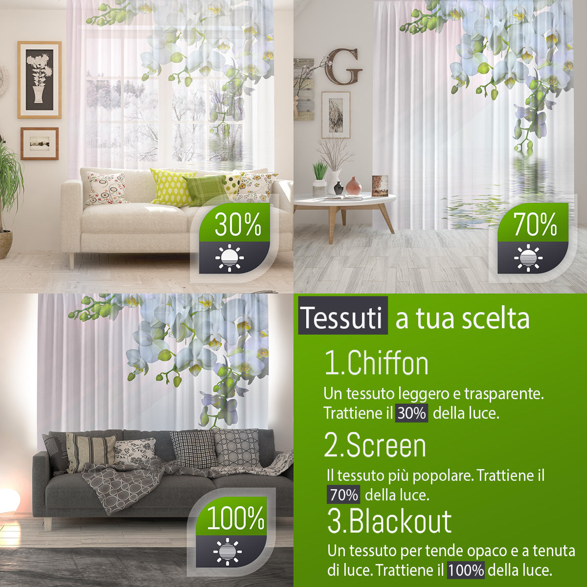 Foto Tende Vicolo Italiano con Fiori 2
