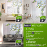 Foto Tende Orchidea Dorata su Bianco — Foto