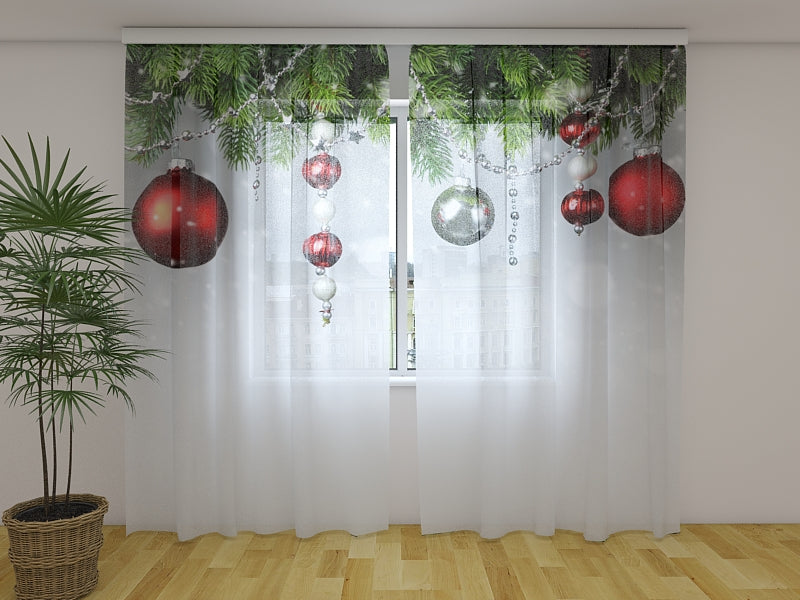 Foto Tende Decorazioni Natalizie
