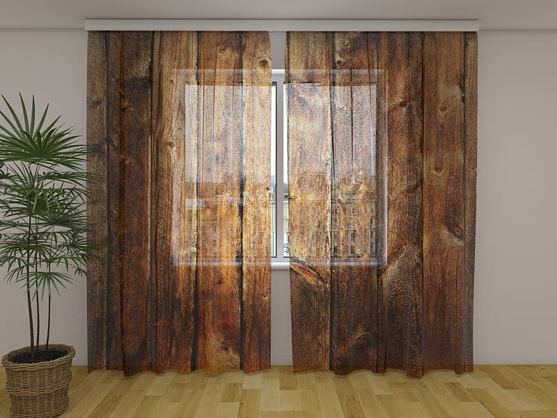 Foto Tende Vecchie Tavole di Legno