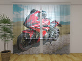 Foto Tende Moto Honda Rossa — Foto