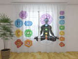 Foto Tende 7 Simboli di Chakra — Foto