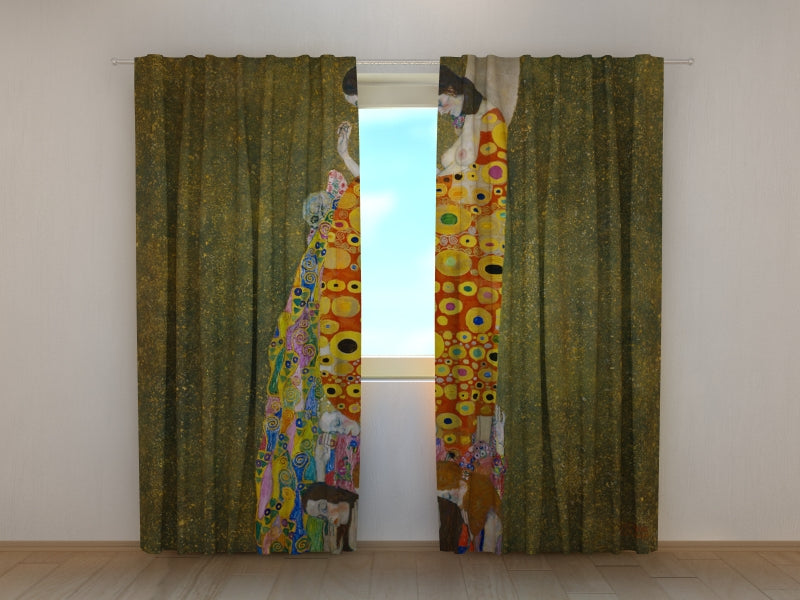Foto Tende Gustav Klimt La Speranza II — Foto