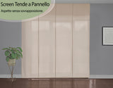 Tenda a Pannello Colore Beige Chiaro Screen — Foto