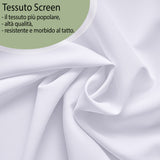 Tenda a Pannello Bianco Screen — Foto