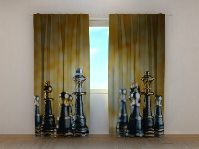 Foto Tende Scacchi Metallici — Foto