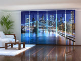 Set di 6 Tende a Pannello Ponte di Manhattan — Foto