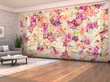 Set di 8 Tende a Pannello Incredibile Muro di Fiori — Foto