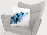 Federe per Cuscini Farfalle Blu — Foto
