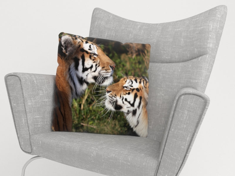 Federe per Cuscini Affetto delle Tigri — Foto