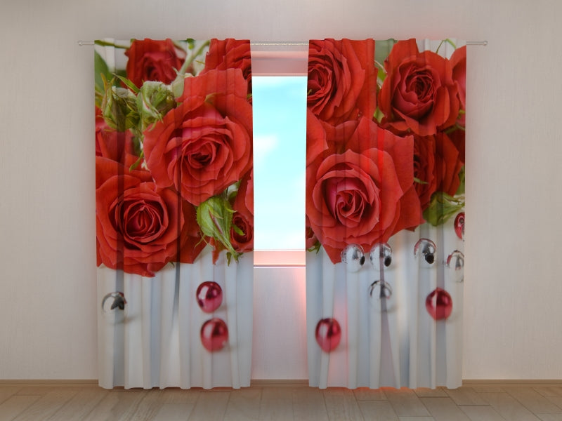 Foto Tende Rose e Perline — Foto