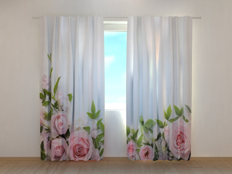 Foto Tende Tenerezza delle Rose Rosa — Foto