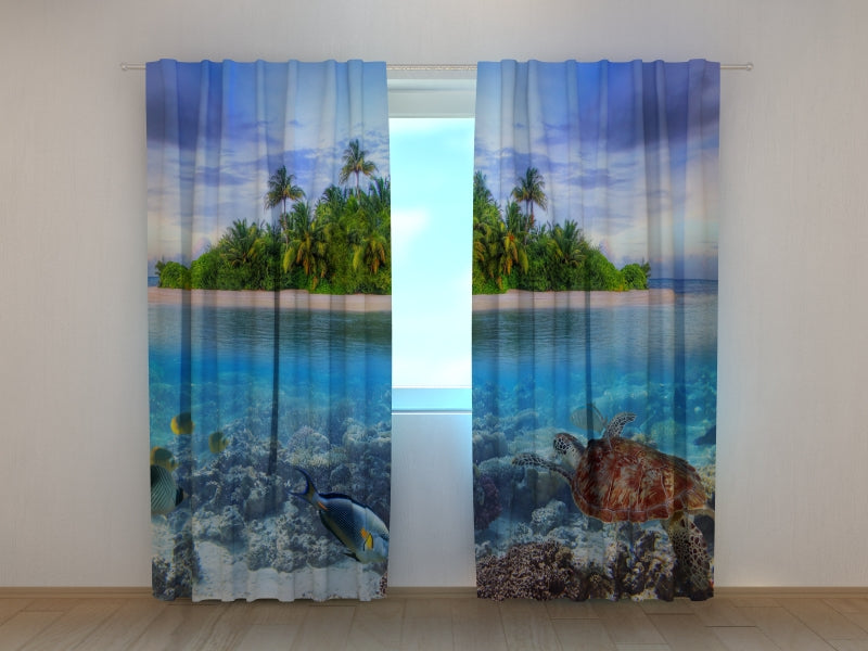 Foto Tende Isola Tropicale delle Maldive — Foto