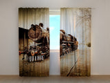 Foto Tende Treno Vintage — Foto
