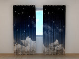 Foto Tende Cielo Notturno Fantastico ad Acquerello — Foto